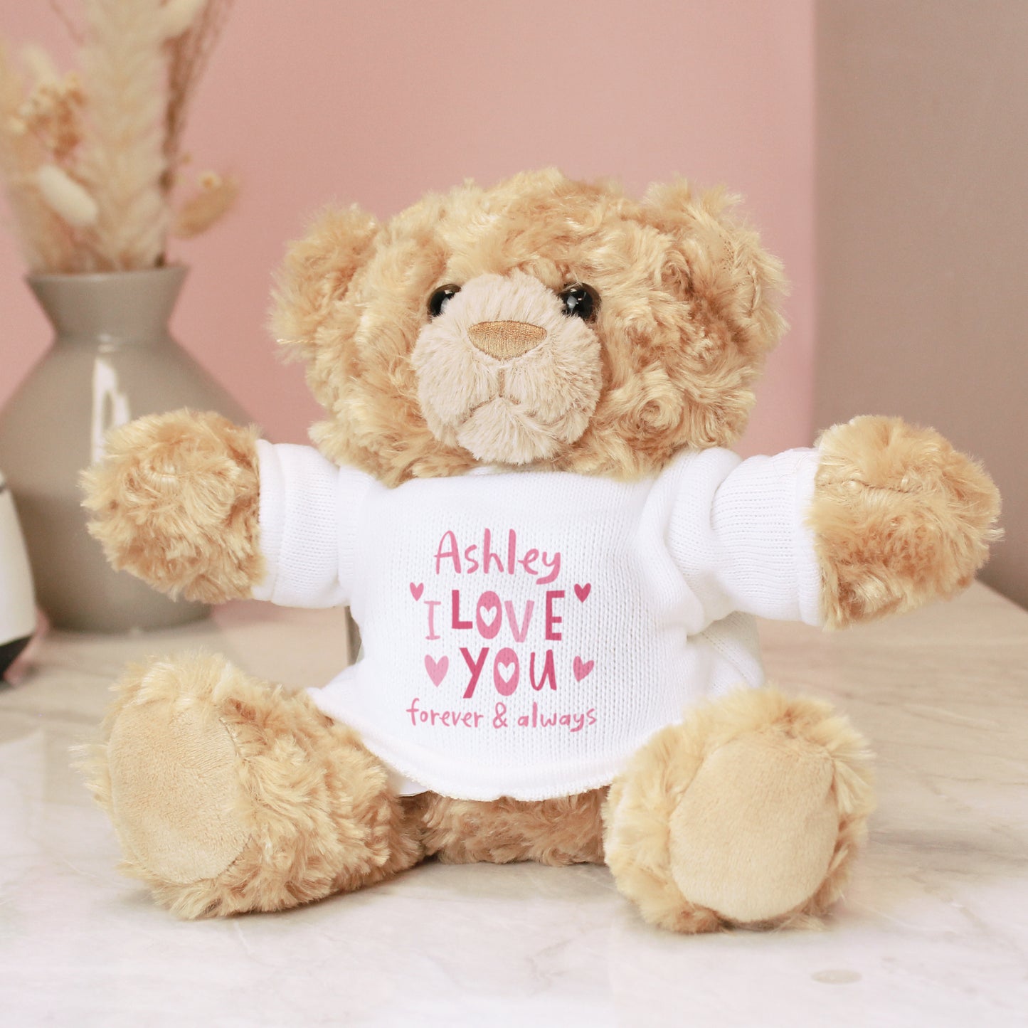 Personalised I Love You Teddy Bear