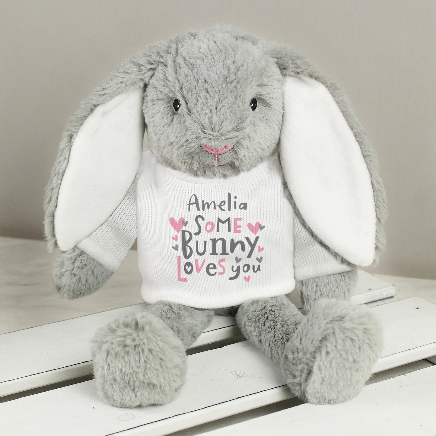 Personalised Some Bunny Loves You Bunny Rabbit