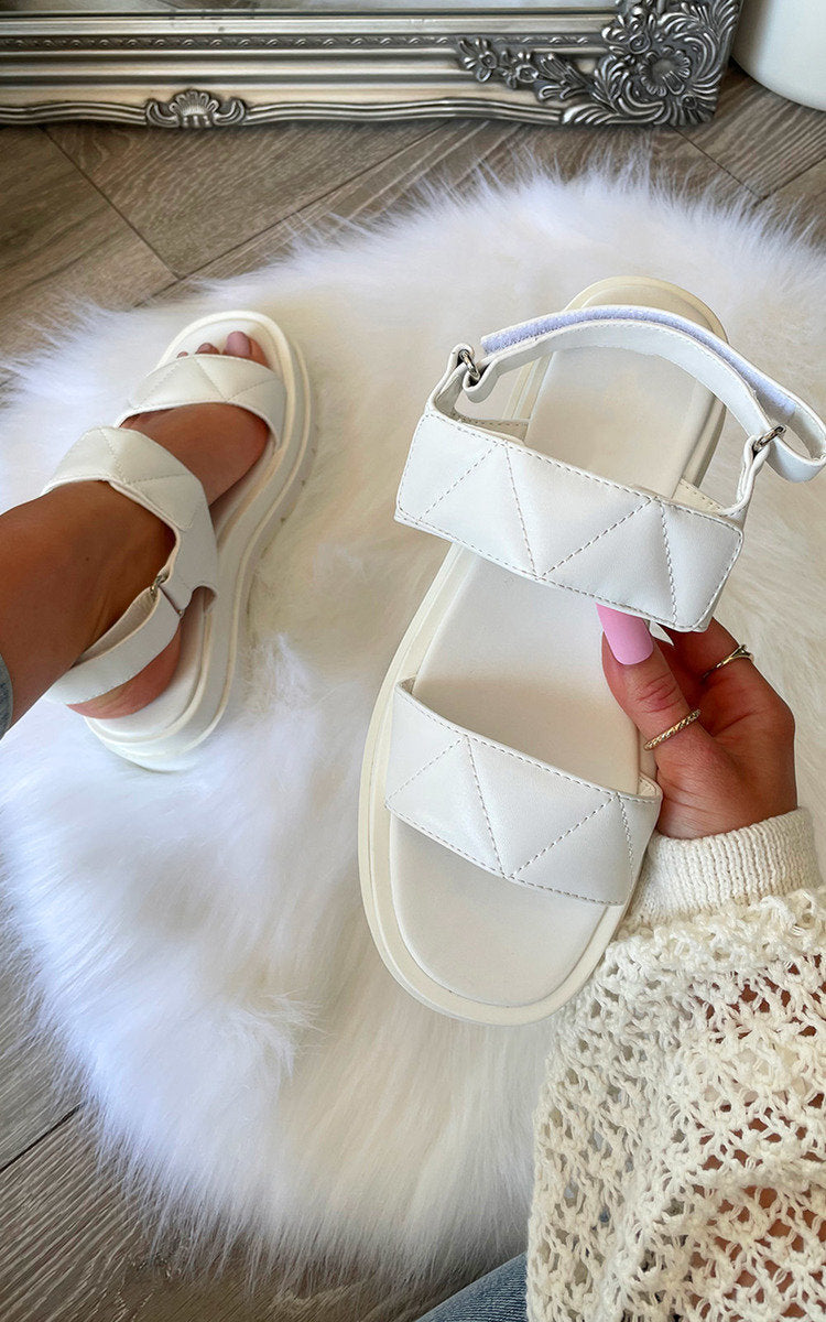 Velcro Strap Chunky Sandals