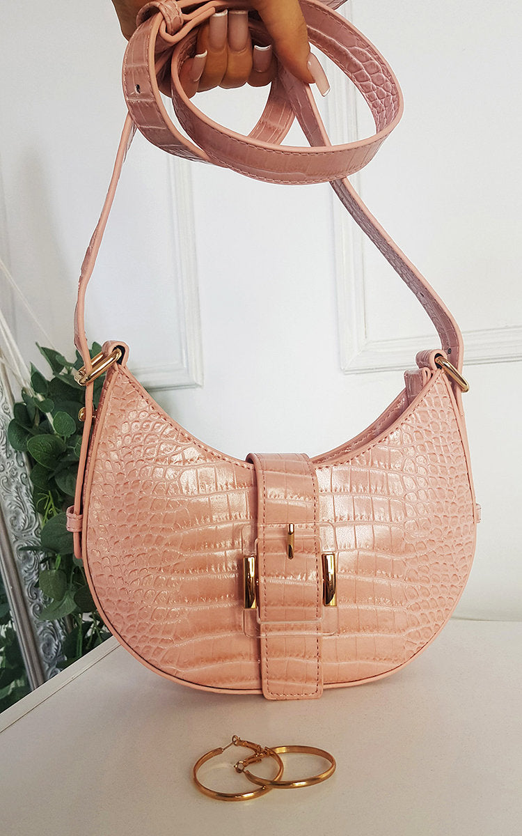 Buckle Cross Body Bag