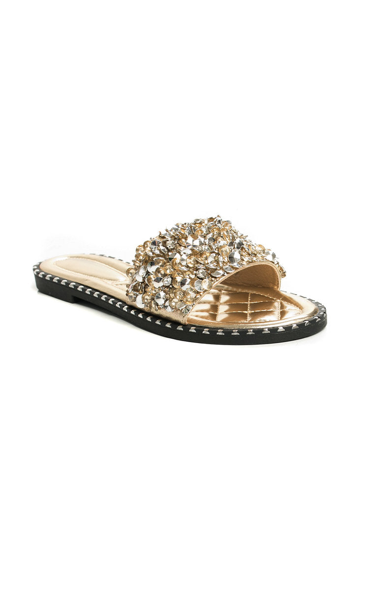 Embellished Open Toe Sandals