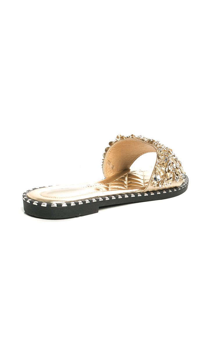 Embellished Open Toe Sandals