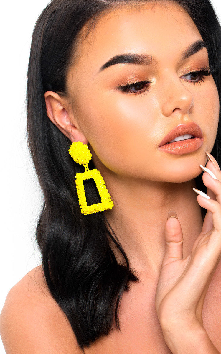 Statement Drop Earrings