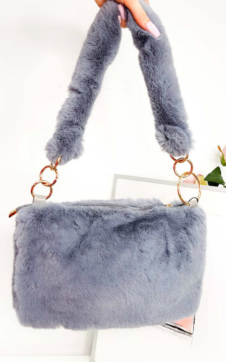 Fluffy Shoulder Bag