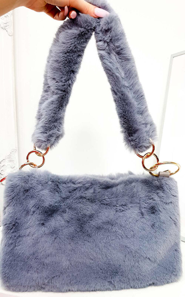 Fluffy Shoulder Bag