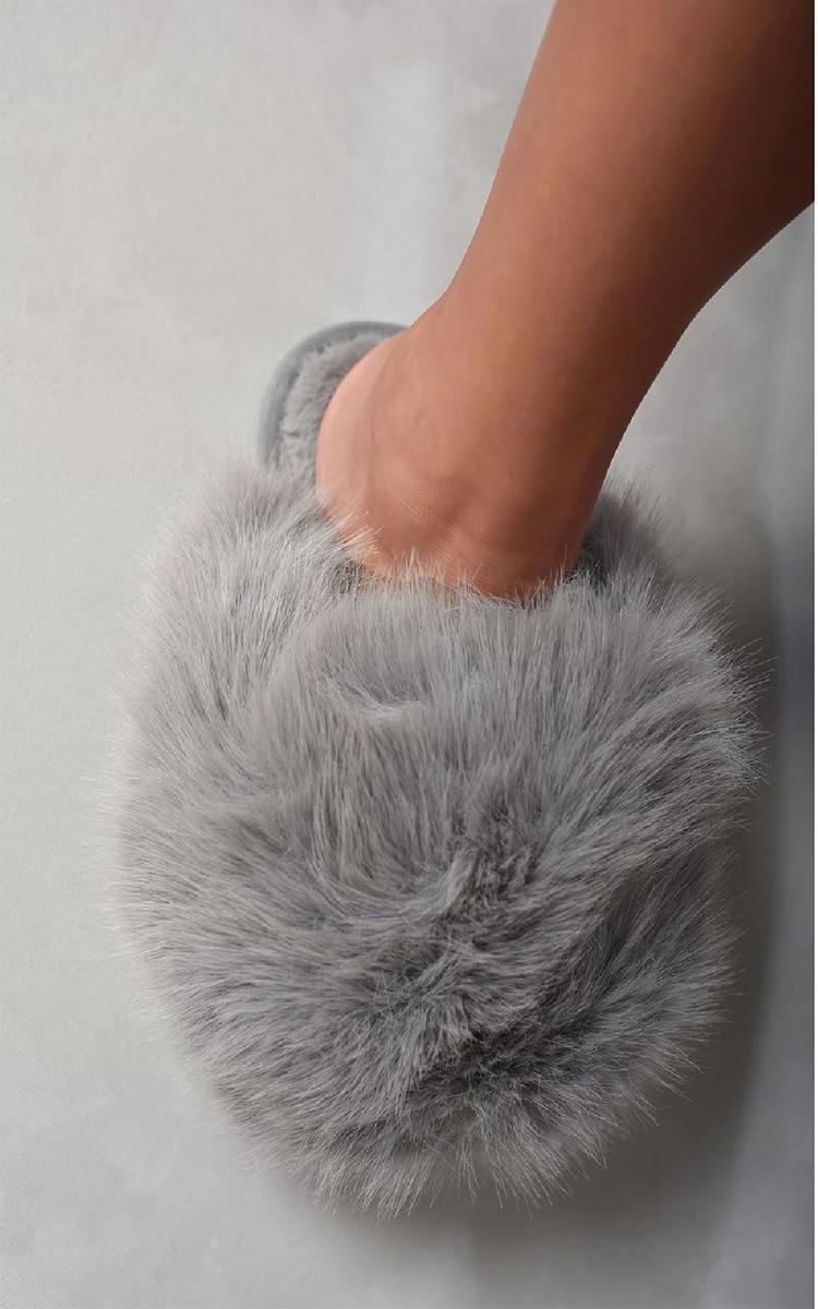 Fluffy Faux Fur Winter Slippers