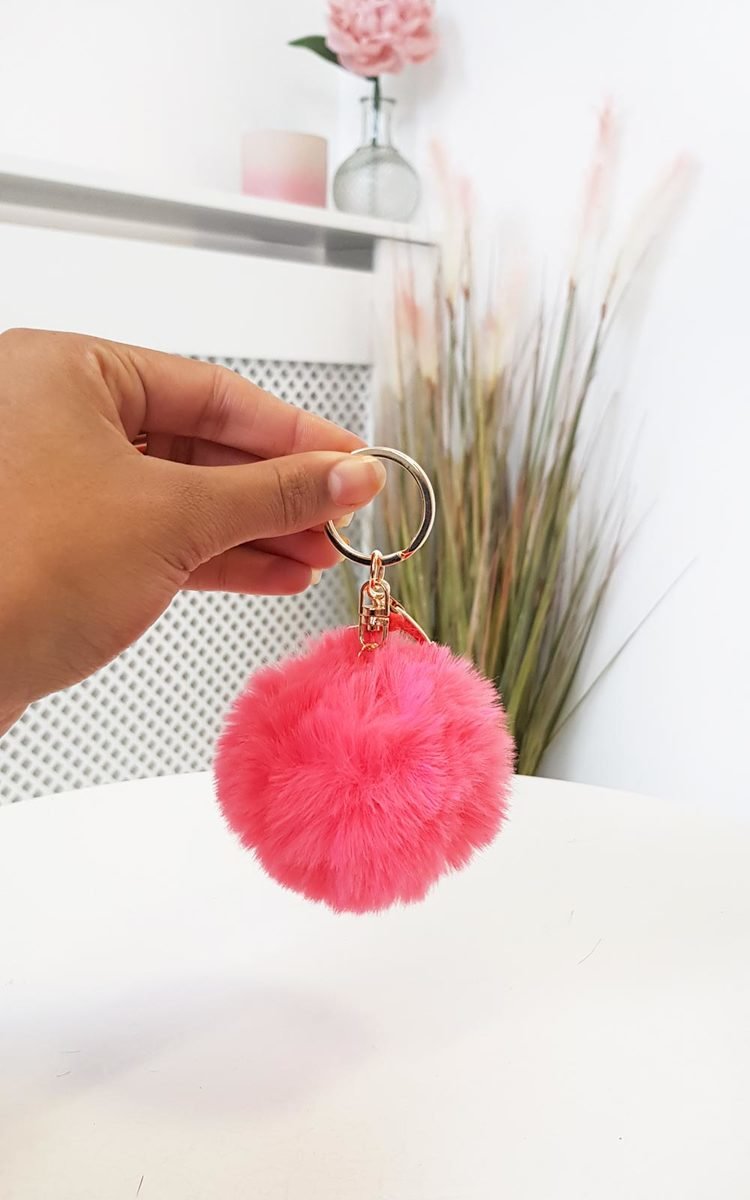 Pom Pom Keyring