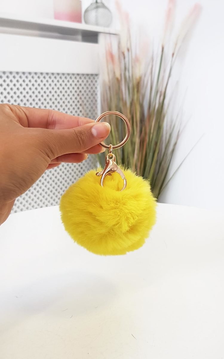 Pom Pom Keyring