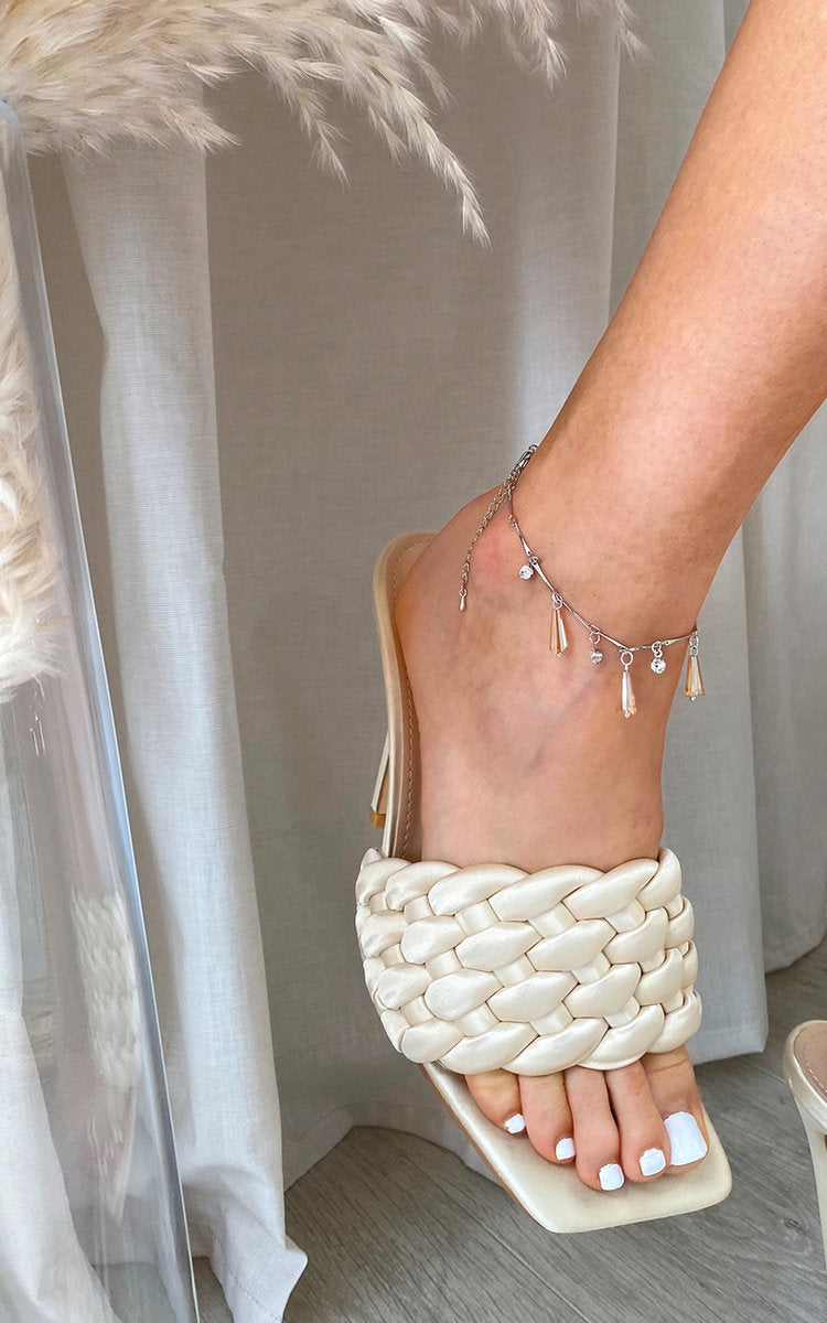 Diamante Drop Anklet